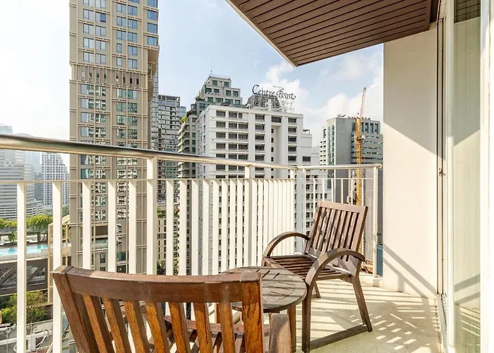 Apartment 2br, Good View, Bts Chitlom, Bkk